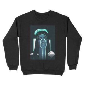 Beautiful Billie Eilis Unisex Crewneck Sweatshirt