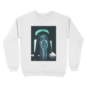Alternative view of Beautiful Billie Eilis Unisex Crewneck Sweatshirt