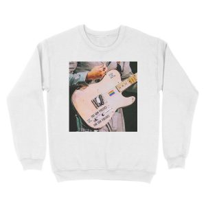 Alternative view of Beautiful Guitar Unisex Crewneck Sweatshirt