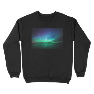 Beautiful northern lights Unisex Crewneck Sweatshirt