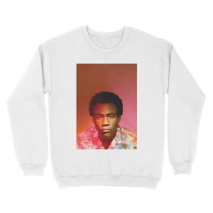 Alternative view of Because The Internet A3 size extended album Unisex Crewneck Sweatshirt