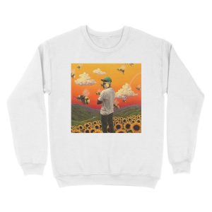 Alternative view of bee boy flower Unisex Crewneck Sweatshirt