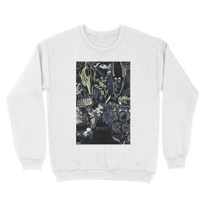 Alternative view of Beetlejuice - Adam & Barbara Unisex Crewneck Sweatshirt