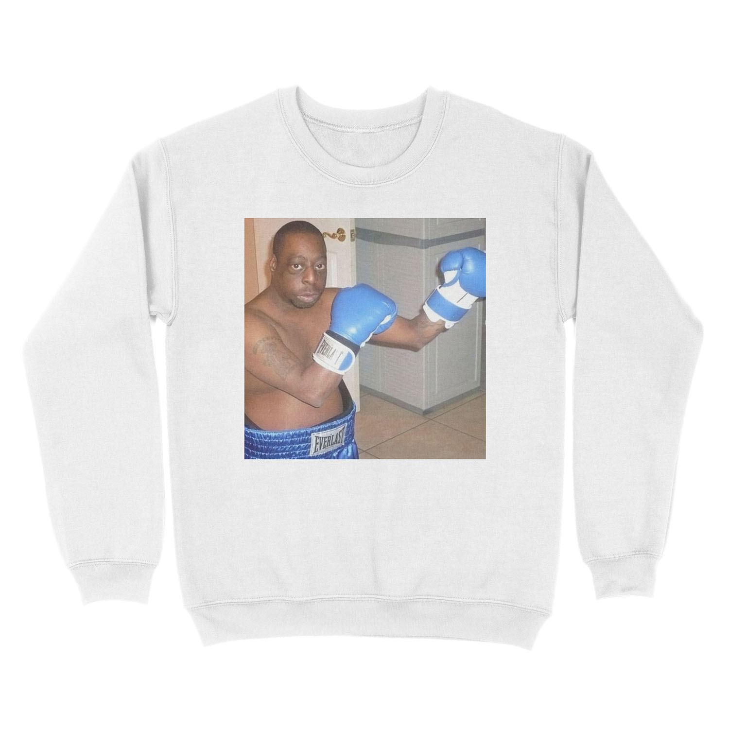 Beetlejuice green, boxing Unisex Crewneck Sweatshirt - Image 2