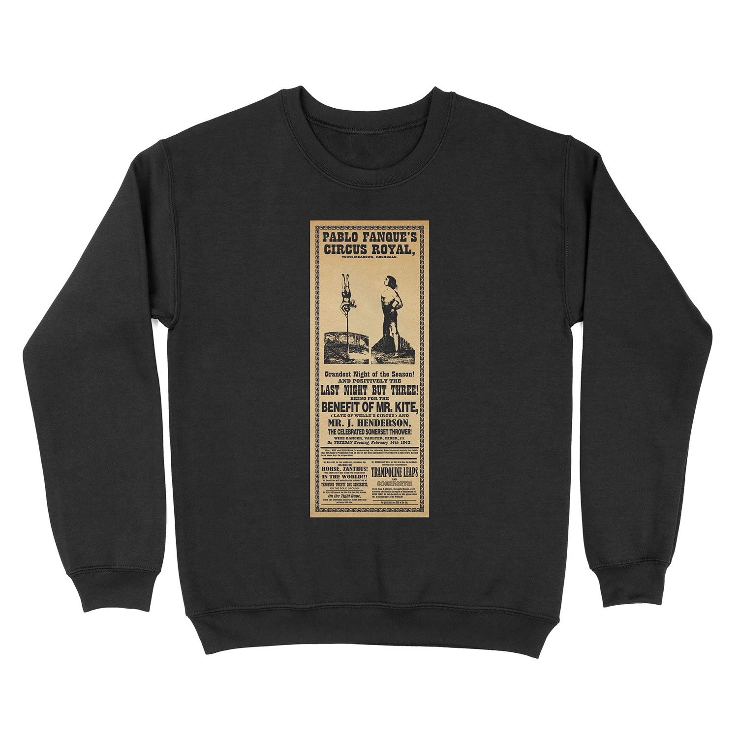 Being For The Benefit Of Mr. Kite Unisex Crewneck Sweatshirt