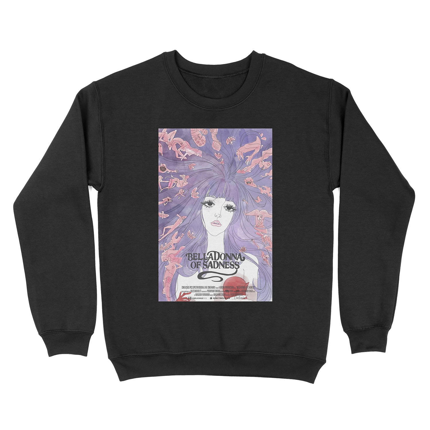 belladonna sad girl Unisex Crewneck Sweatshirt