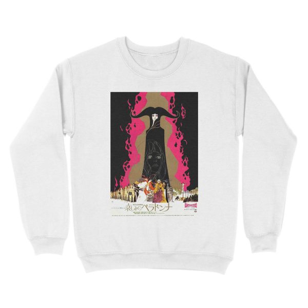 belladonna sad girl darkness Unisex Crewneck Sweatshirt - Image 2