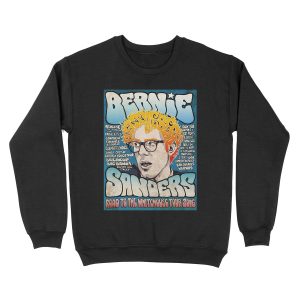 Bernie Sanders Road To The Whitehouse Tour 2016 Unisex Crewneck Sweatshirt