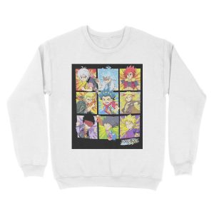Alternative view of Beyblade Burst Boys Spinner Tops Graphic Character Grid Unisex Crewneck Sweatshirt