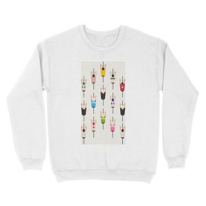 Alternative view of Bicycle squad Unisex Crewneck Sweatshirt