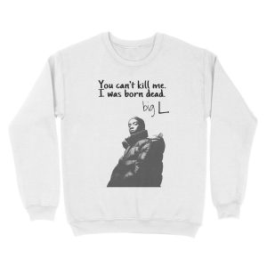 Alternative view of big L quote Unisex Crewneck Sweatshirt