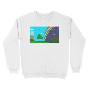 Alternative view of Big Lez Wake Up Unisex Crewneck Sweatshirt