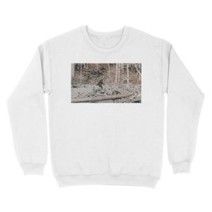 Alternative view of Bigfoot Unisex Crewneck Sweatshirt