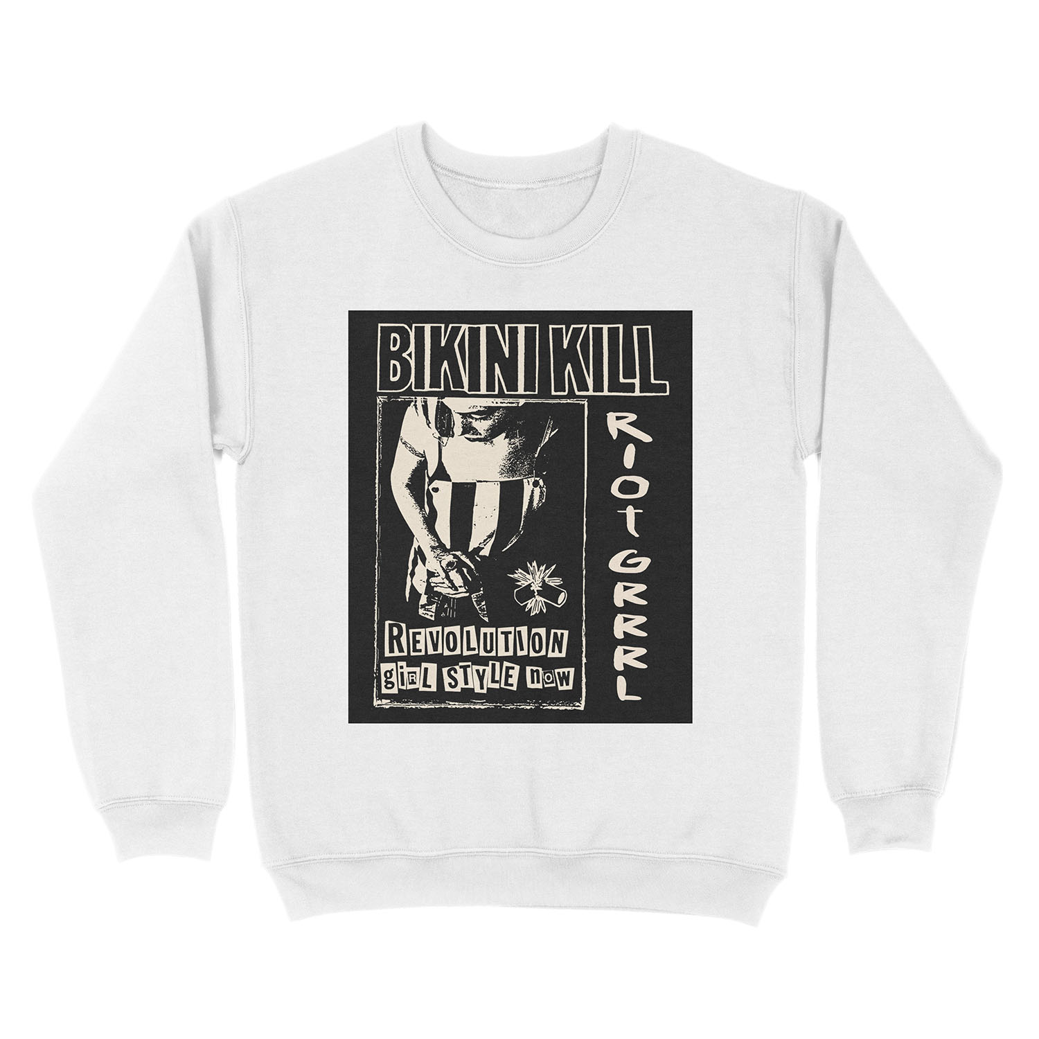 Bikini Kill Unisex Crewneck Sweatshirt - Image 2