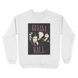 Alternative view of Bikini Kill Riot Grrrl Unisex Crewneck Sweatshirt