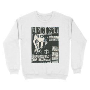 Alternative view of Bikini Kill Vintage Concert Unisex Crewneck Sweatshirt