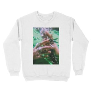 Alternative view of bil's hand with her writing #2 Unisex Crewneck Sweatshirt