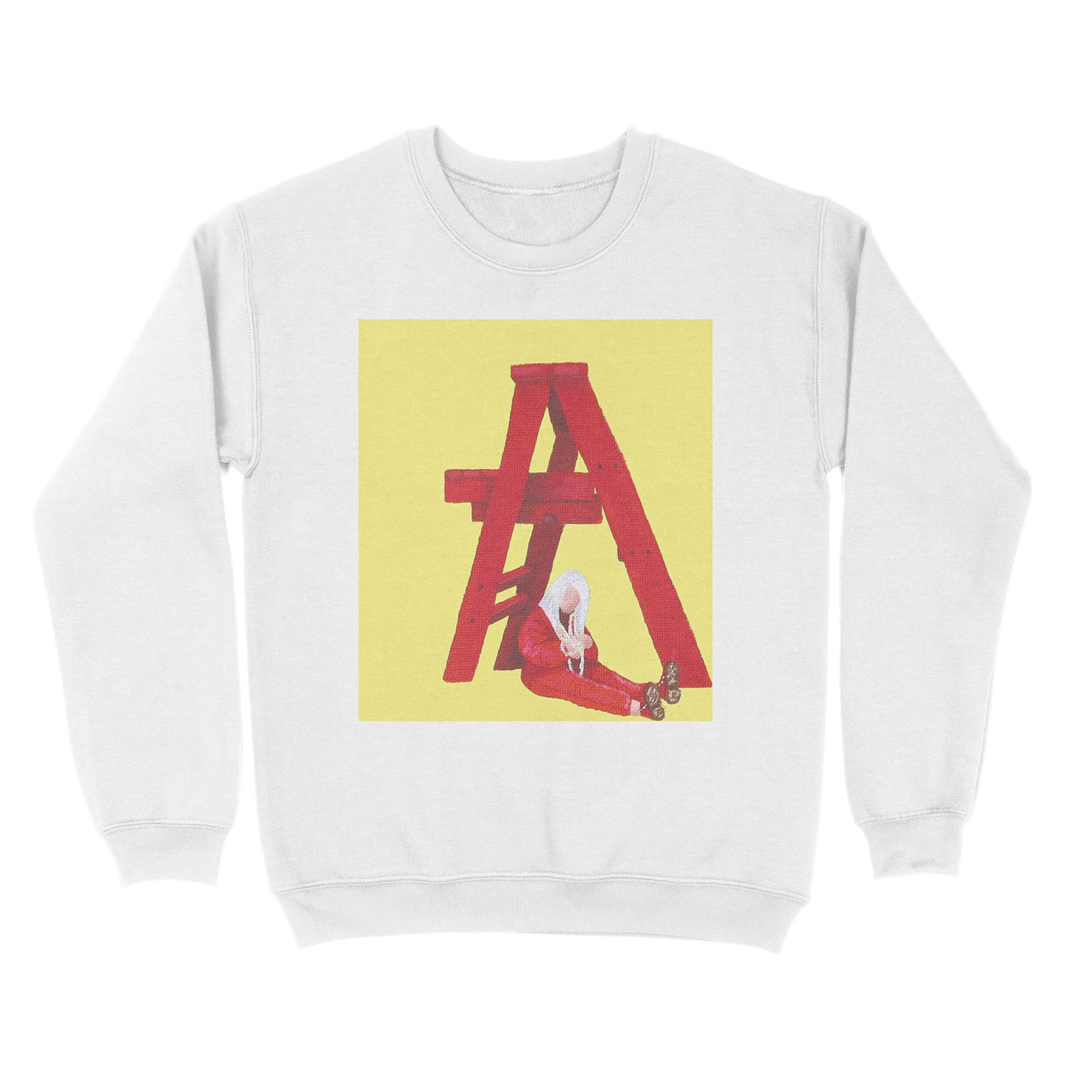 Billie Eilish "Don't Smile at Me" Album Cover Unisex Crewneck Sweatshirt - Image 2