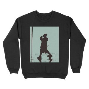 BILLIE EILISH SILHOUETTE Unisex Crewneck Sweatshirt