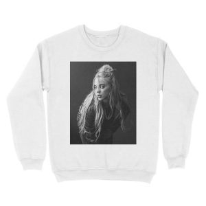 Alternative view of Billie Eillish Unisex Crewneck Sweatshirt