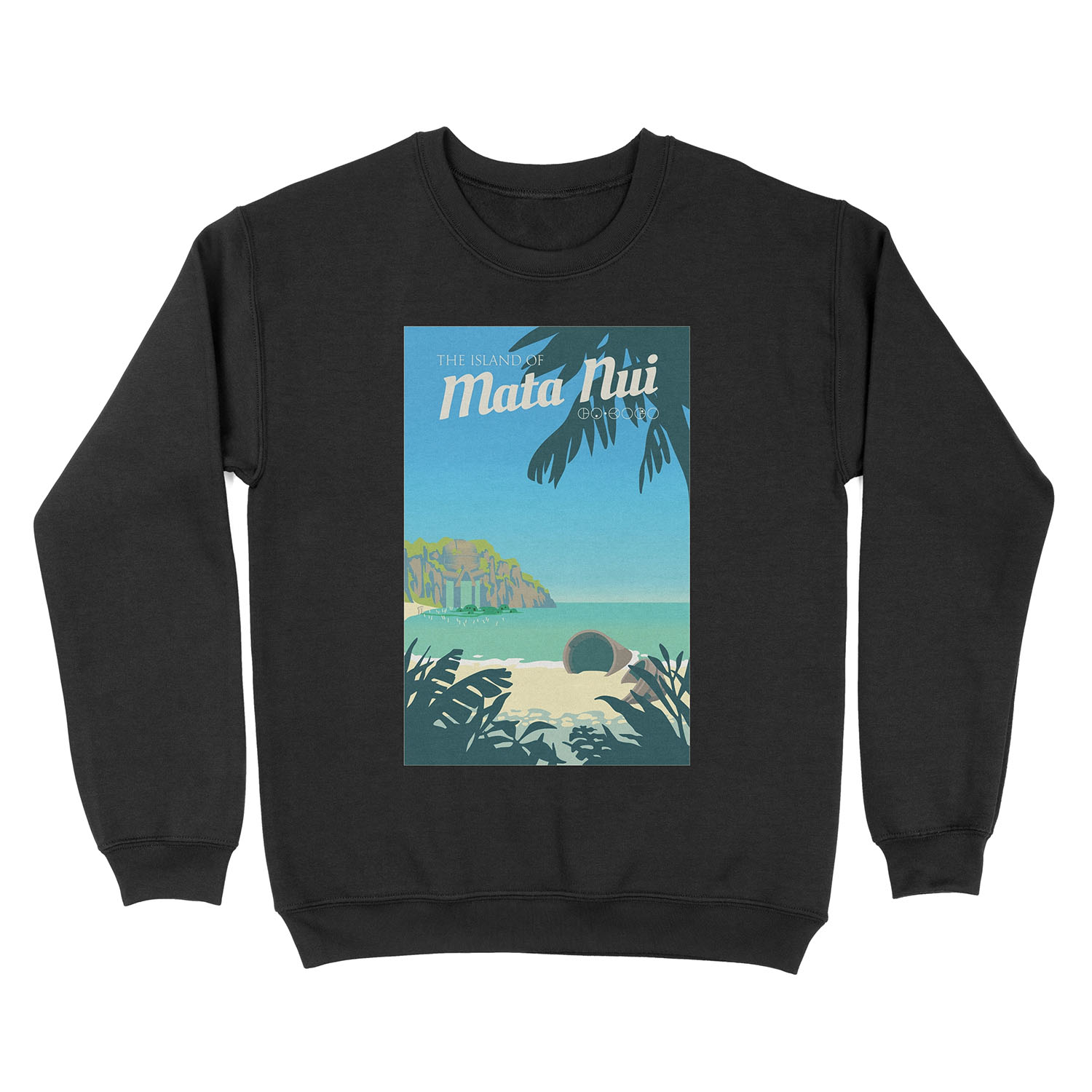 Bionicle Mata Nui Travel Unisex Crewneck Sweatshirt