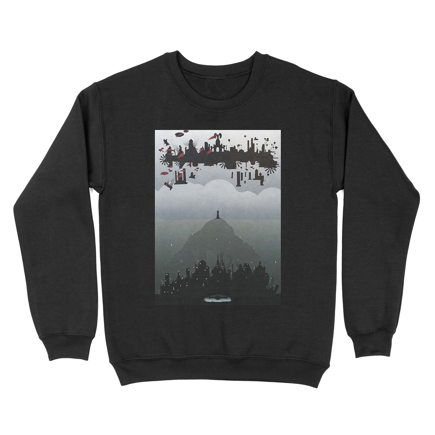 Bioshock- 2 worlds Unisex Crewneck Sweatshirt