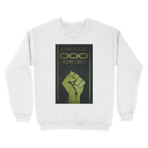Alternative view of BioShock - A man Chooses Unisex Crewneck Sweatshirt