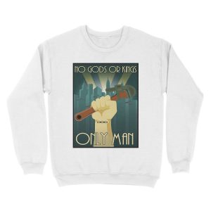 Alternative view of Bioshock Design Unisex Crewneck Sweatshirt