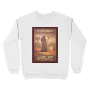 Alternative view of BioShock Infinite – The False Shepherd Seeks Only To Lead Our Lamb Astray Unisex Crewneck Sweatshirt