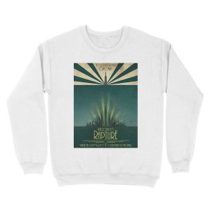 Alternative view of Bioshock Rapture ADV Unisex Crewneck Sweatshirt