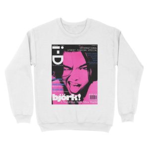 Alternative view of bjork pink y2k aesthetic Unisex Crewneck Sweatshirt