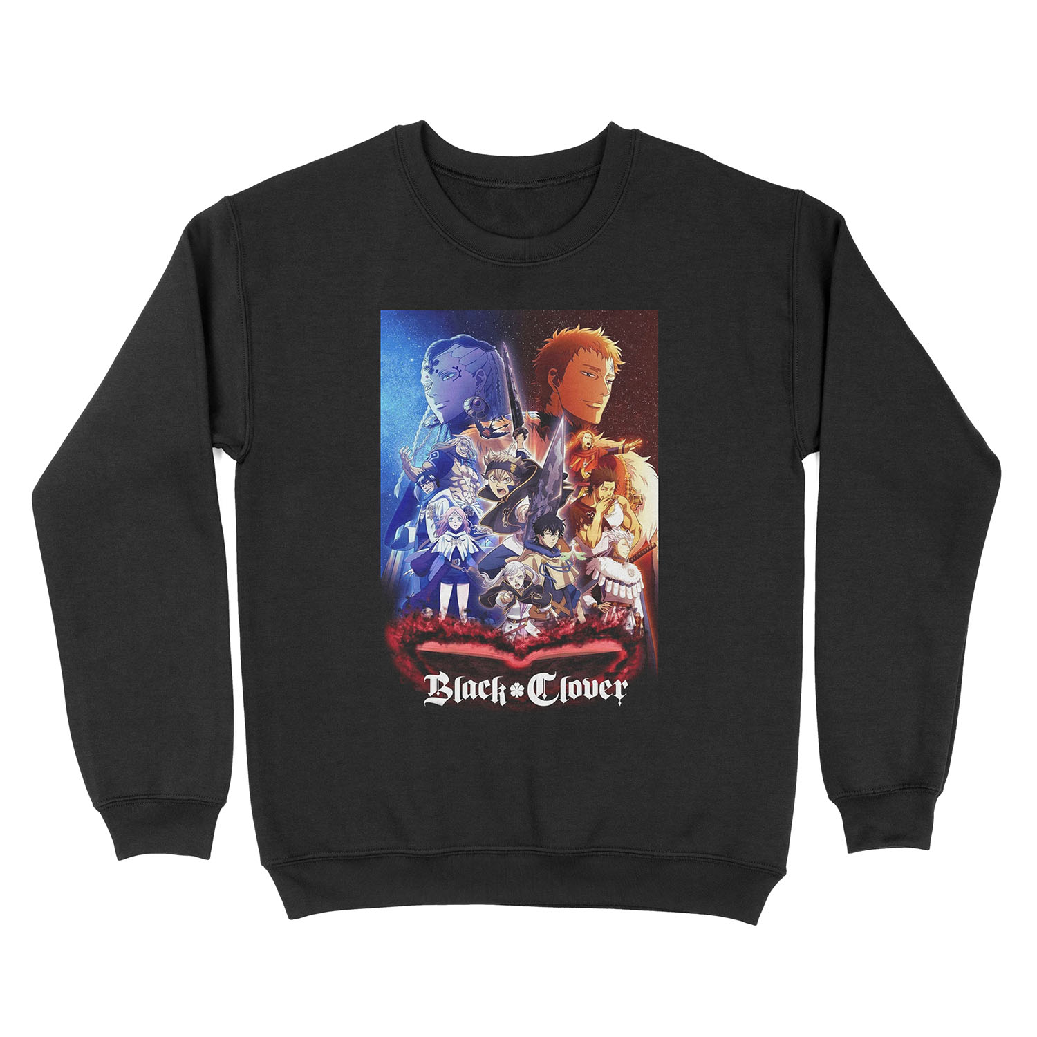 Black Clover All Squad Unisex Crewneck Sweatshirt