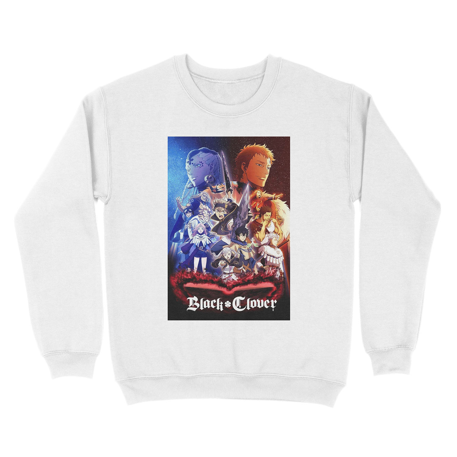 Black Clover All Squad Unisex Crewneck Sweatshirt - Image 2