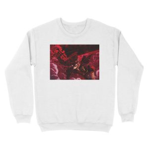Alternative view of Black Clover Asta Unisex Crewneck Sweatshirt