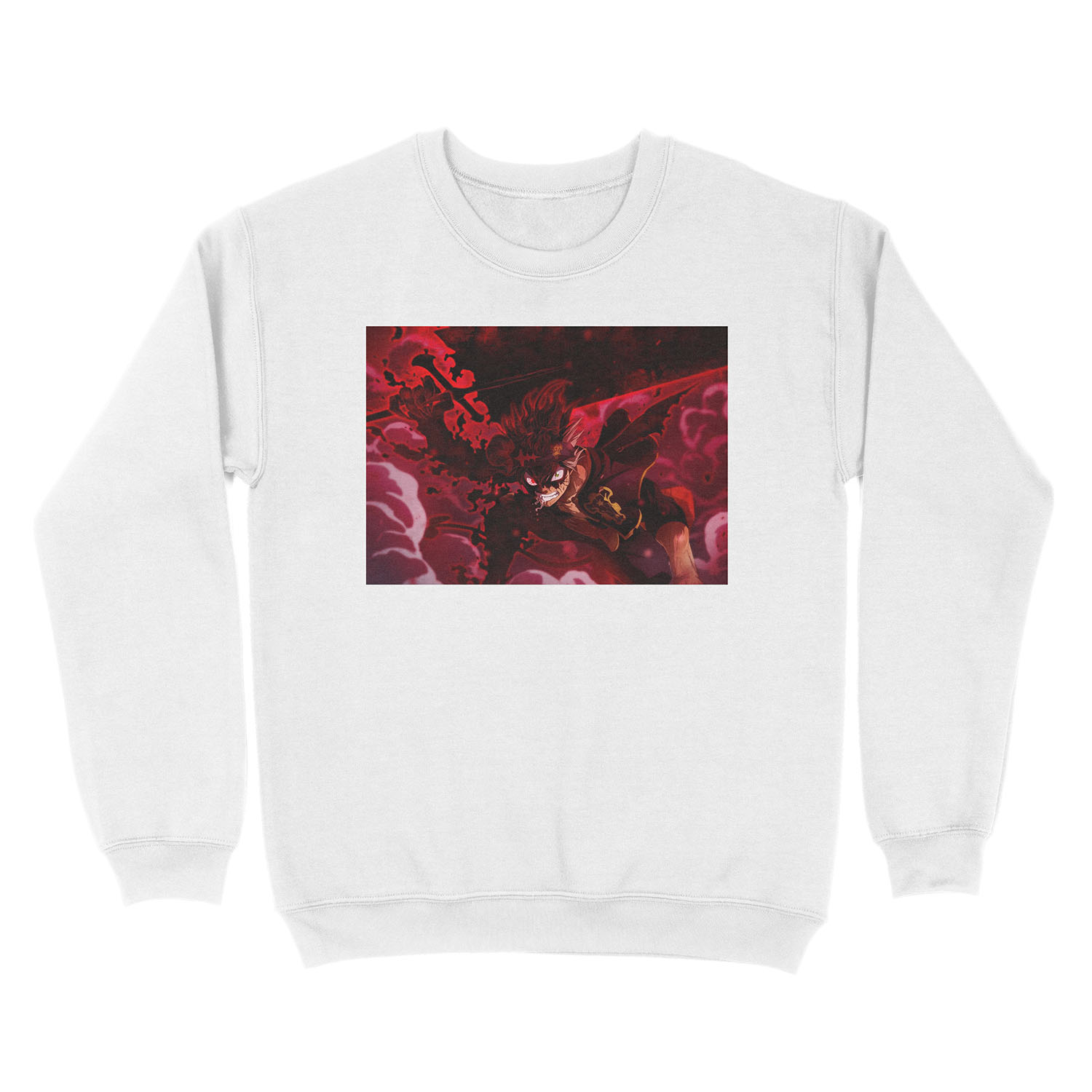 Black Clover Asta Unisex Crewneck Sweatshirt - Image 2