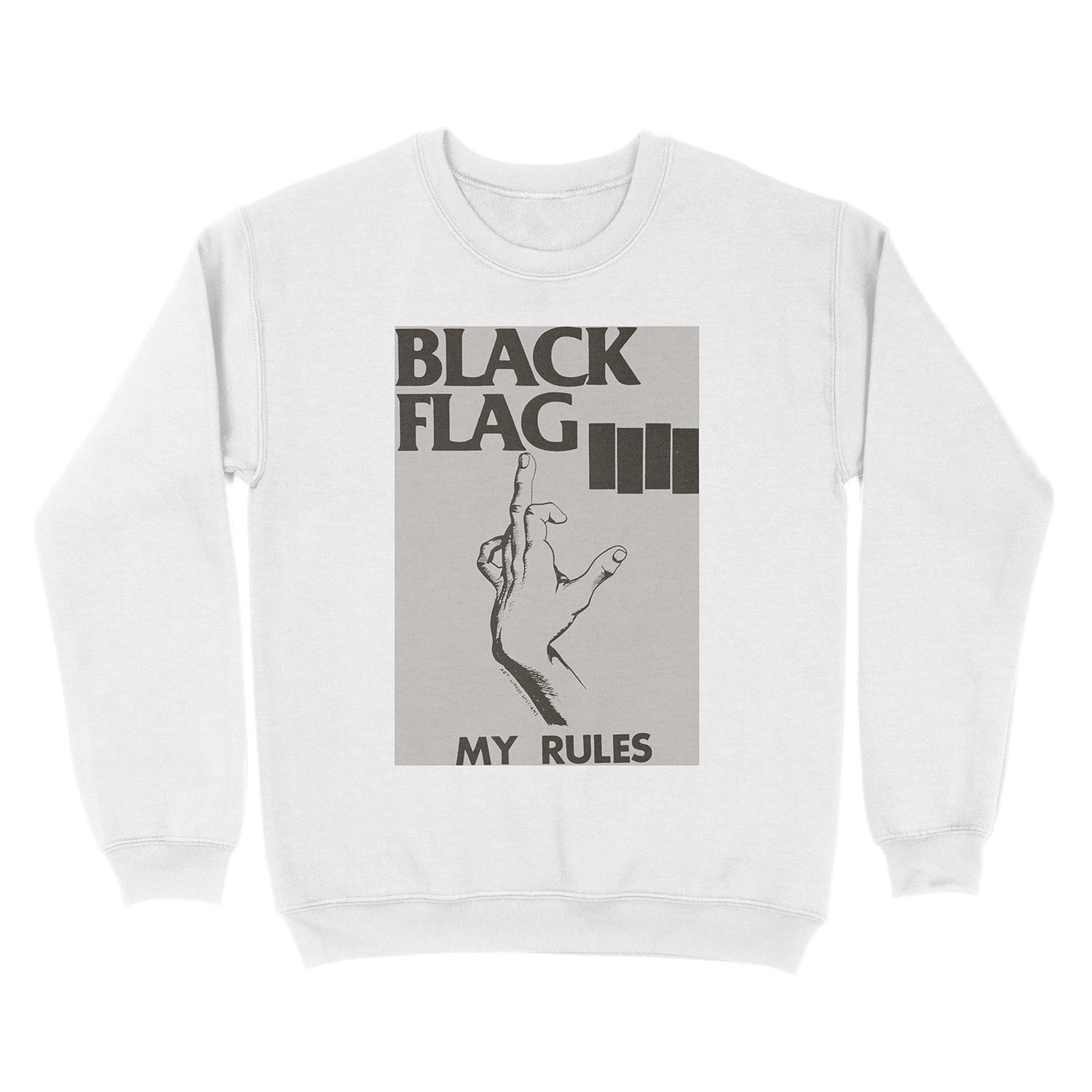 Black Flag Unisex Crewneck Sweatshirt - Image 2