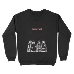 Black Pink Kpop Unisex Crewneck Sweatshirt