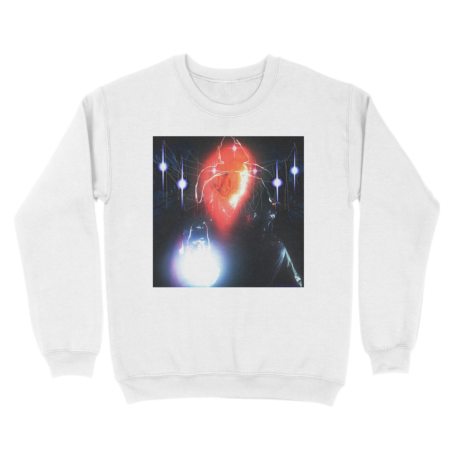 Bladee - Red Light Unisex Crewneck Sweatshirt - Image 2