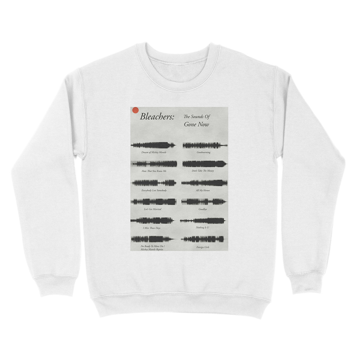 Bleachers Sounds of Gone Now Unisex Crewneck Sweatshirt - Image 2