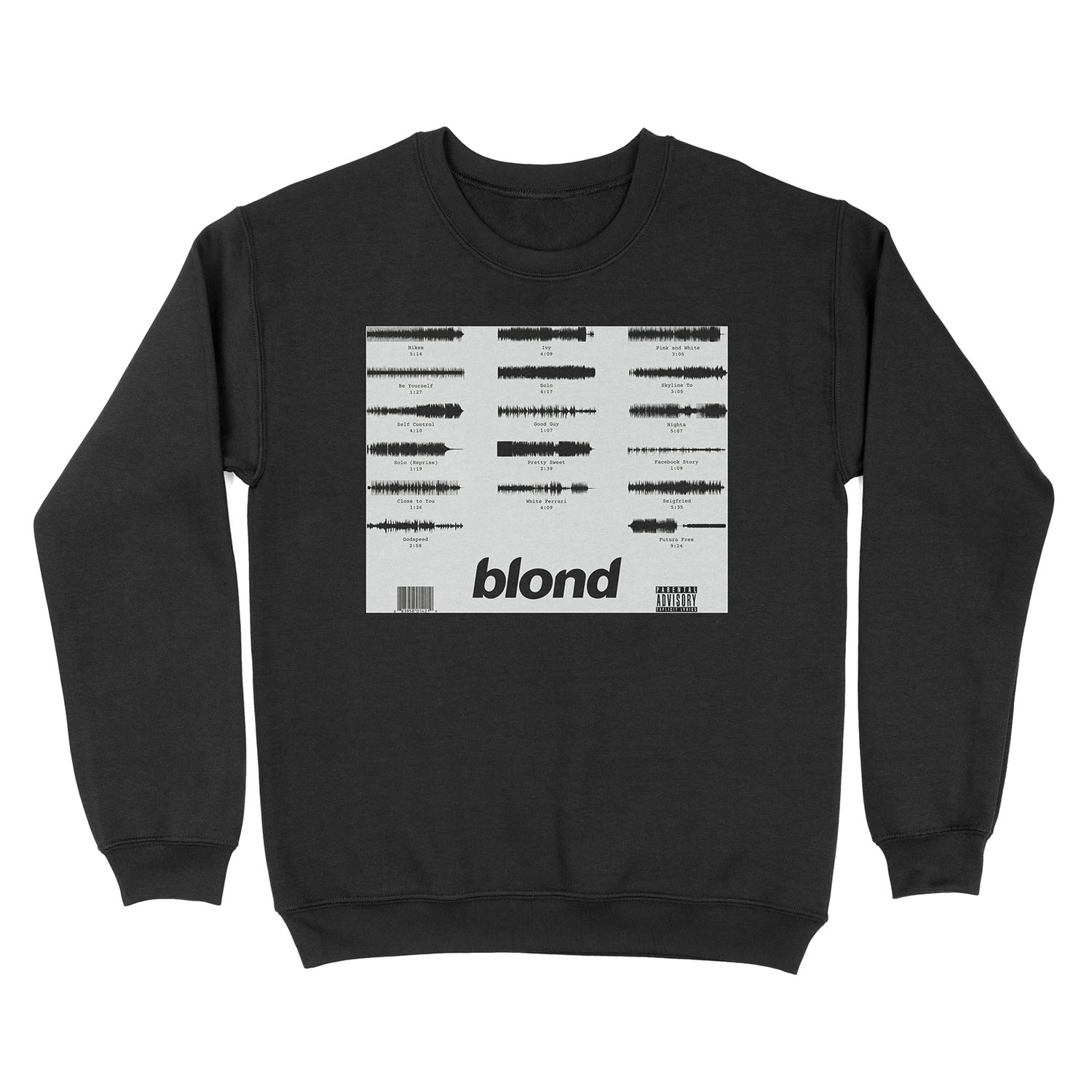 Blond Waveform Unisex Crewneck Sweatshirt