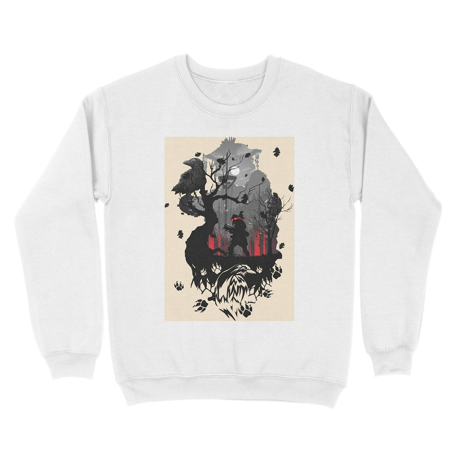 Bloodhound Alternate Unisex Crewneck Sweatshirt - Image 2