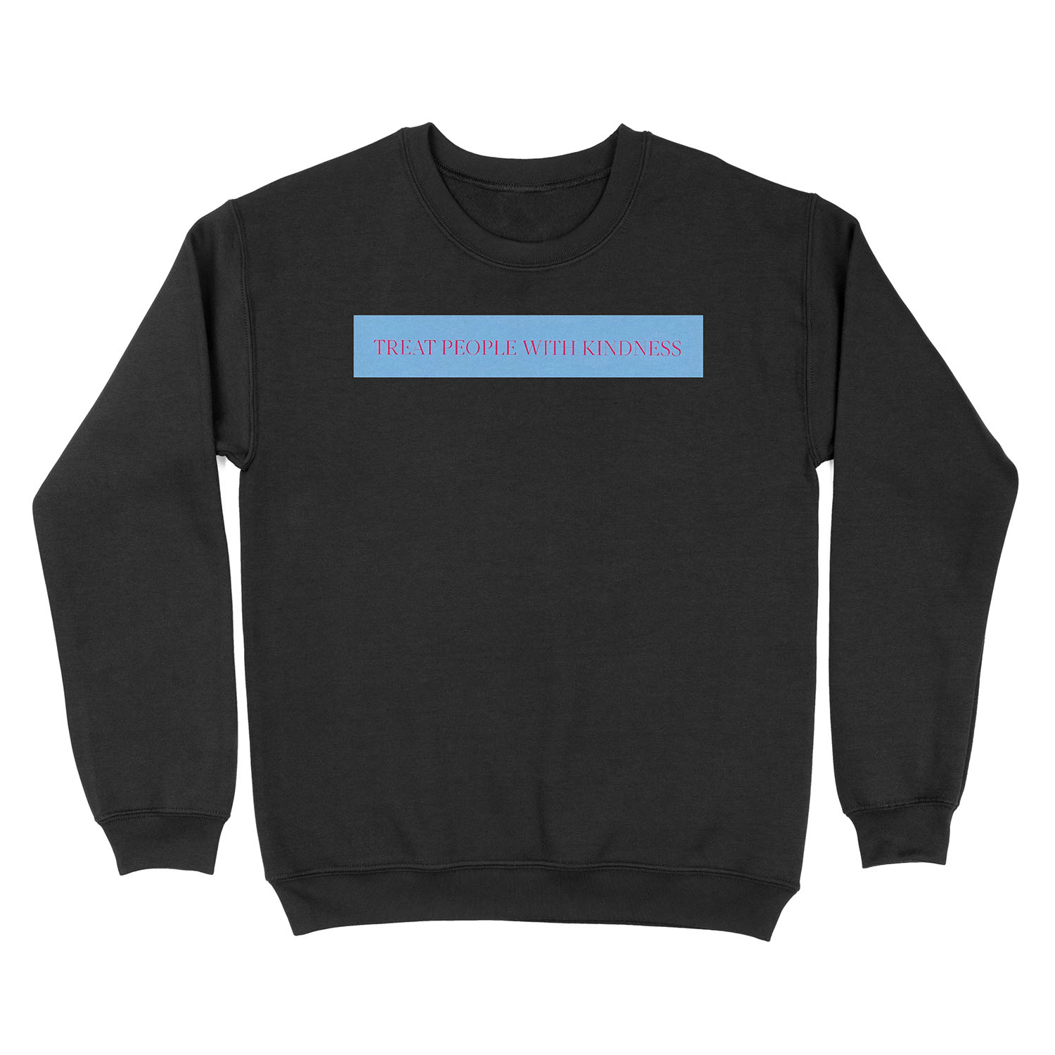 blue and pink tpwk long Unisex Crewneck Sweatshirt