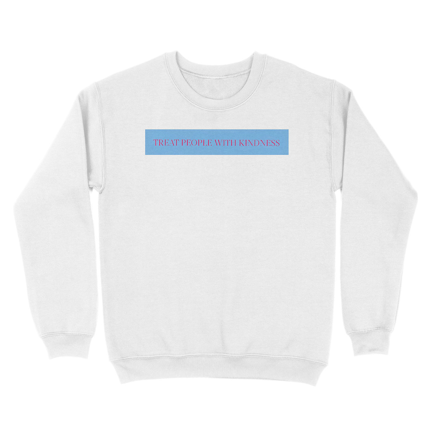 blue and pink tpwk long Unisex Crewneck Sweatshirt - Image 2