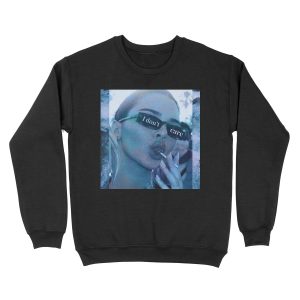Blue kendall Jenner - I Dont Care Unisex Crewneck Sweatshirt
