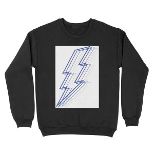 Blue Lightning Unisex Crewneck Sweatshirt