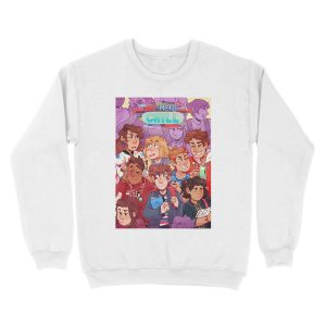 Alternative view of BMC fake comic poster Unisex Crewneck Sweatshirt