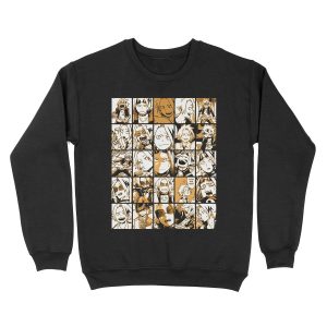 BNHA Kaminari Denki collage Unisex Crewneck Sweatshirt