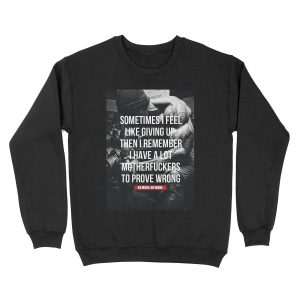 Bodybuilding Inspirational Workout Quote Unisex Crewneck Sweatshirt
