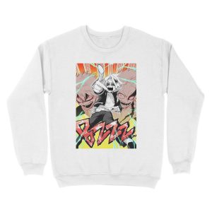 Alternative view of Boku No Hero Academia - BZZZZZ Unisex Crewneck Sweatshirt