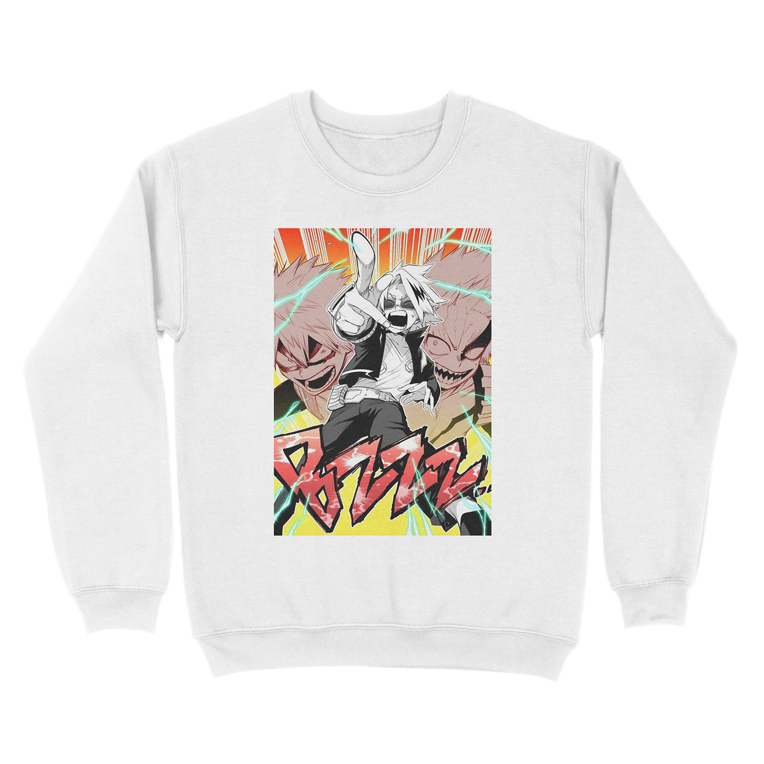 Boku No Hero Academia - BZZZZZ Unisex Crewneck Sweatshirt - Image 2